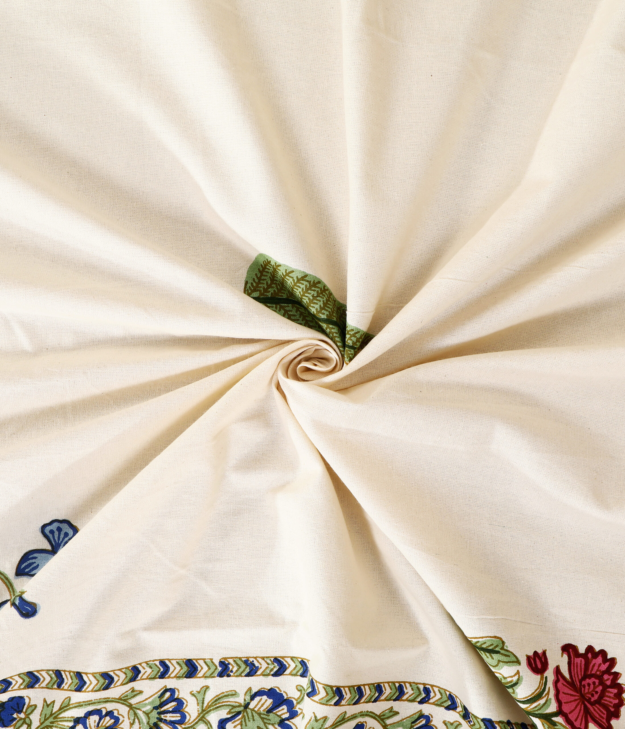 King size hand block cotton bedsheet sample wholesale Jaipur India