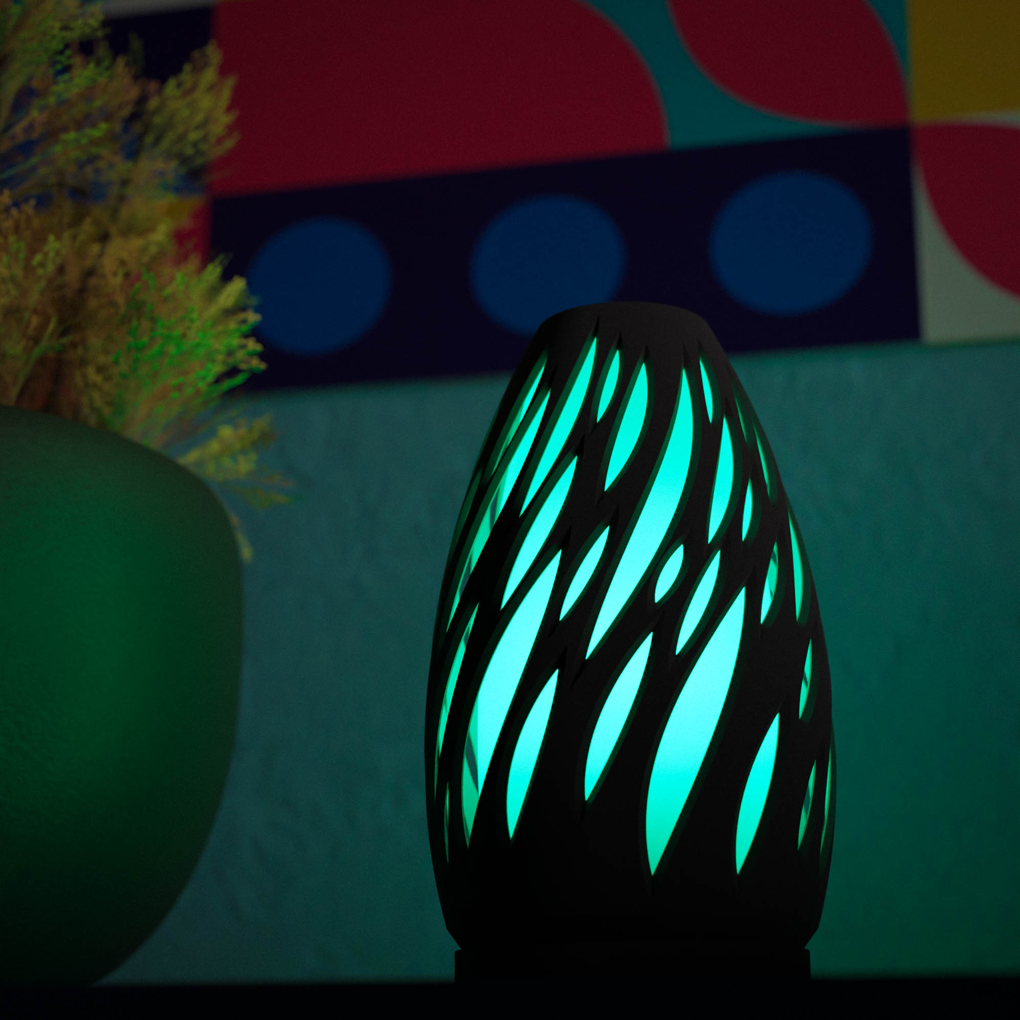 Highmour 3D printed lamp collection wholesale India