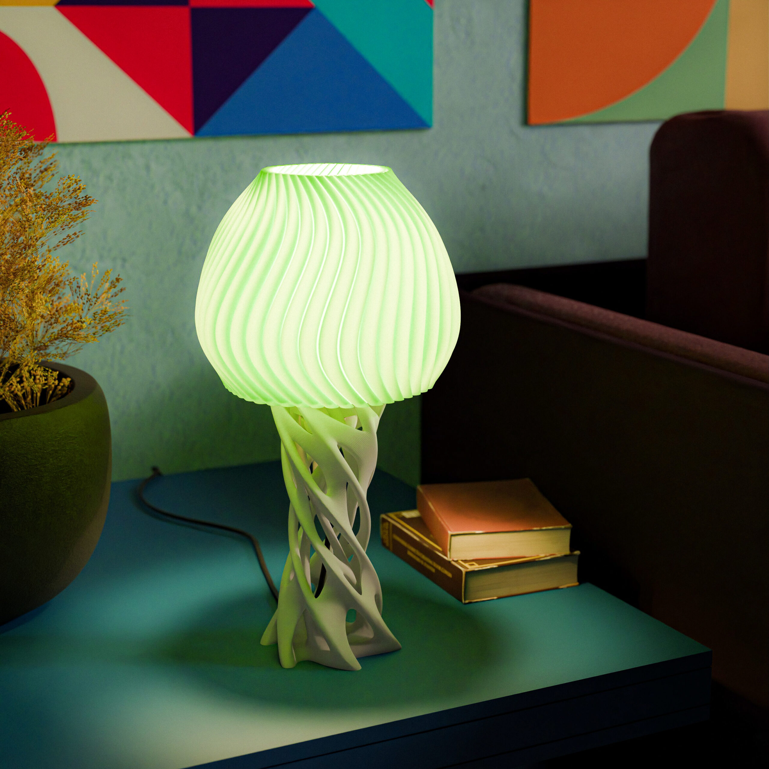 Highmour 3D printed home decor lamps wholesale manufacturer India