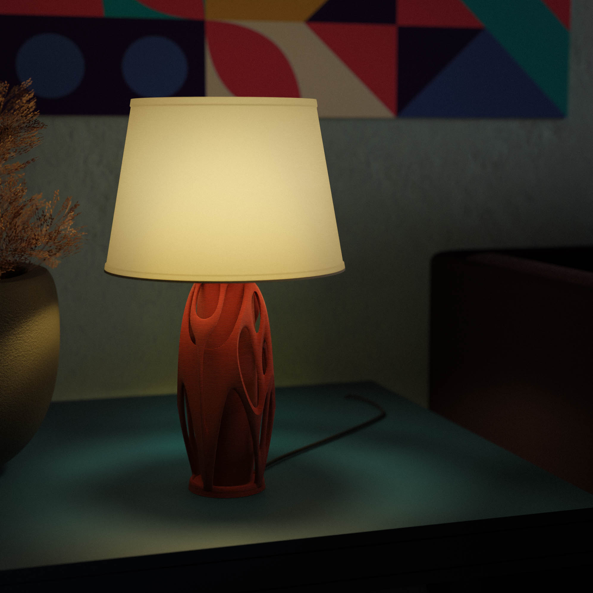 Highmour sculptural lamp collection export