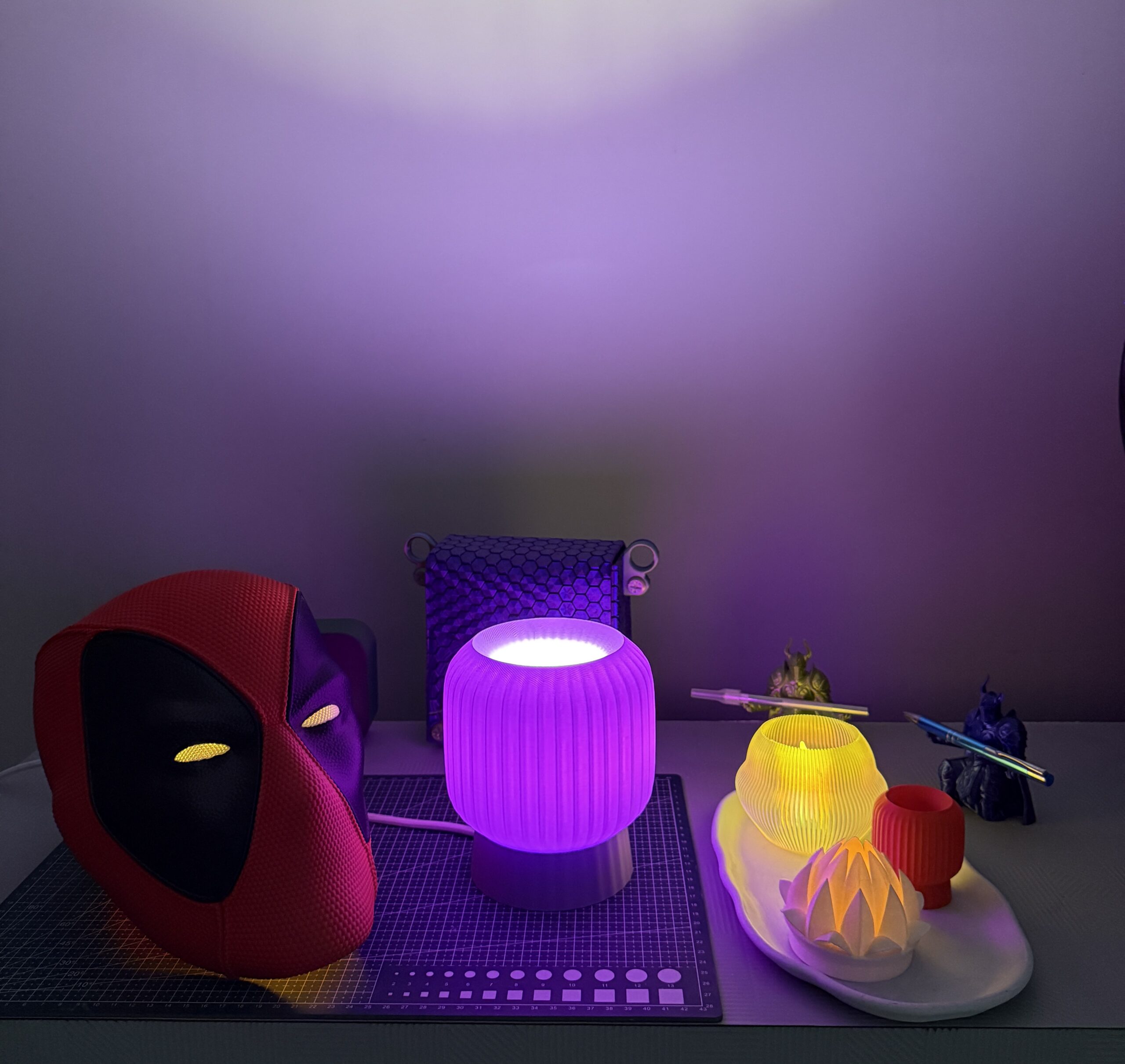 Highmour wholesale 3D printed lamp batch production Rajasthan