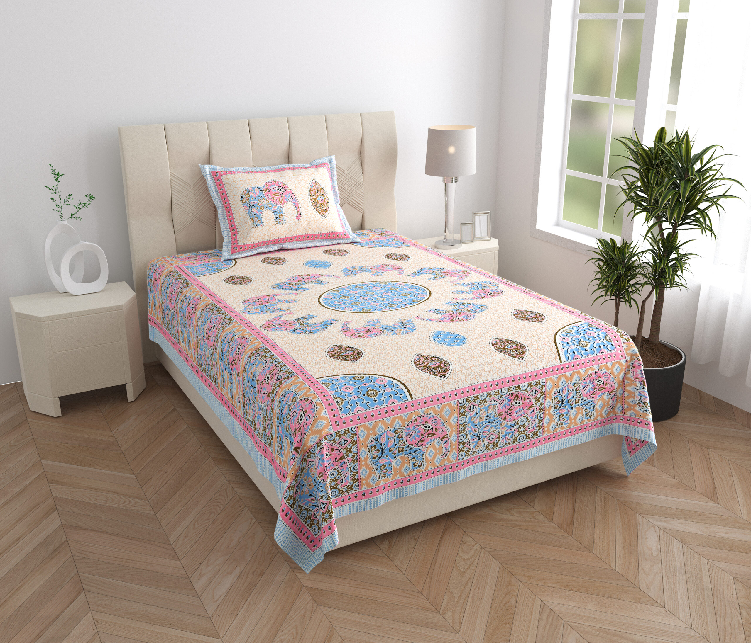Sanganeri bedsheet 50 designs wholesale Jaipur export India