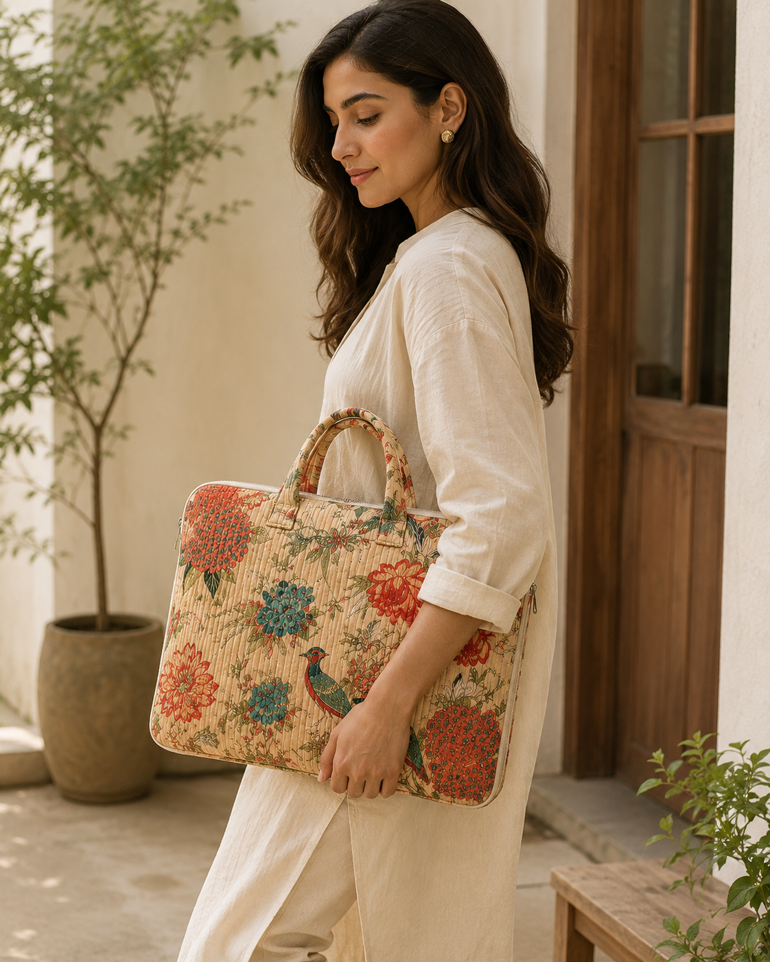 Wholesale cotton bag design sample India Highmour