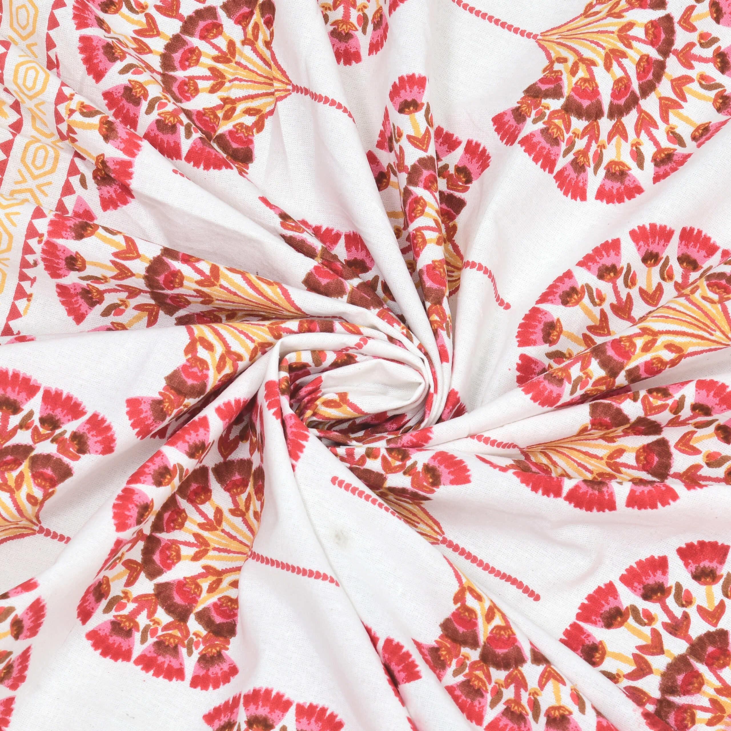 Murugan 5660 cotton Sanganeri king bedsheet wholesale India Highmour