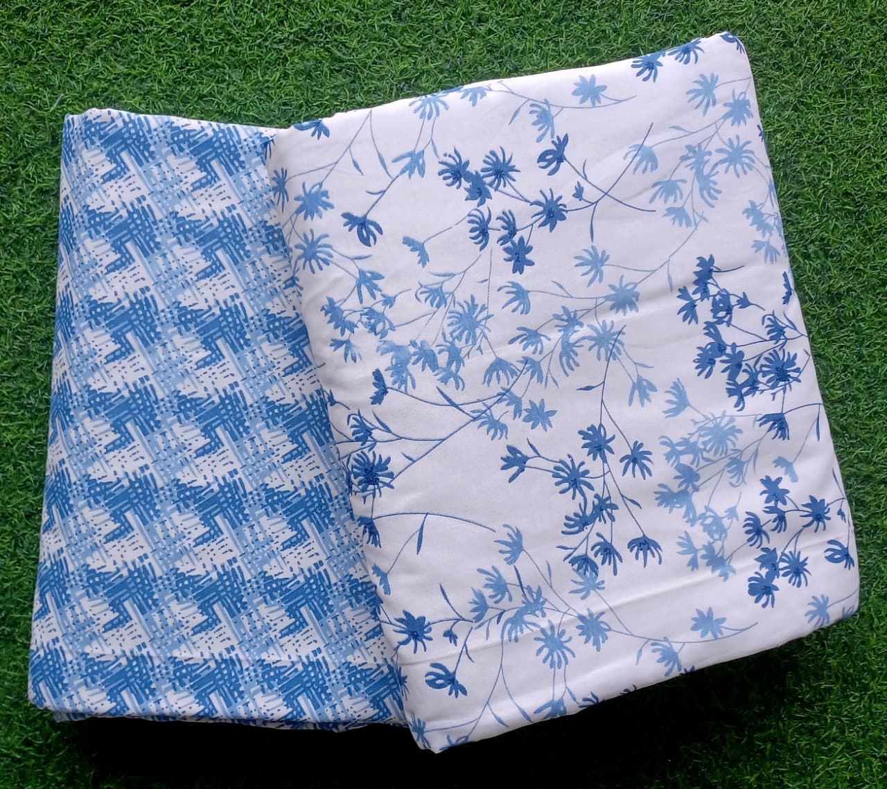 Cotton dohar set sample wholesale India Highmour